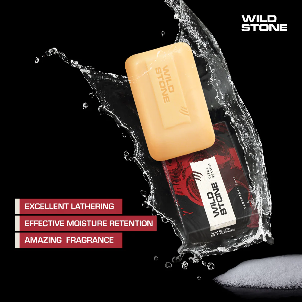 WILD STONE DEODRANT SOAP BUY 3 GET 1 FREE 500G - Image 3