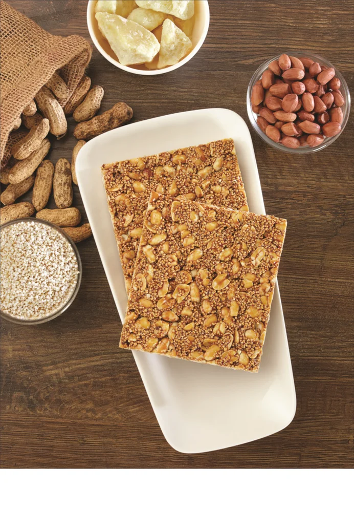 SHREE RAJGIRA PEANUT CHIKKI 45G - Image 2