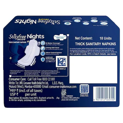 STAYFREE NIGHTS COTTONY COMFORT XXL ( 18 UNIT) - Image 2