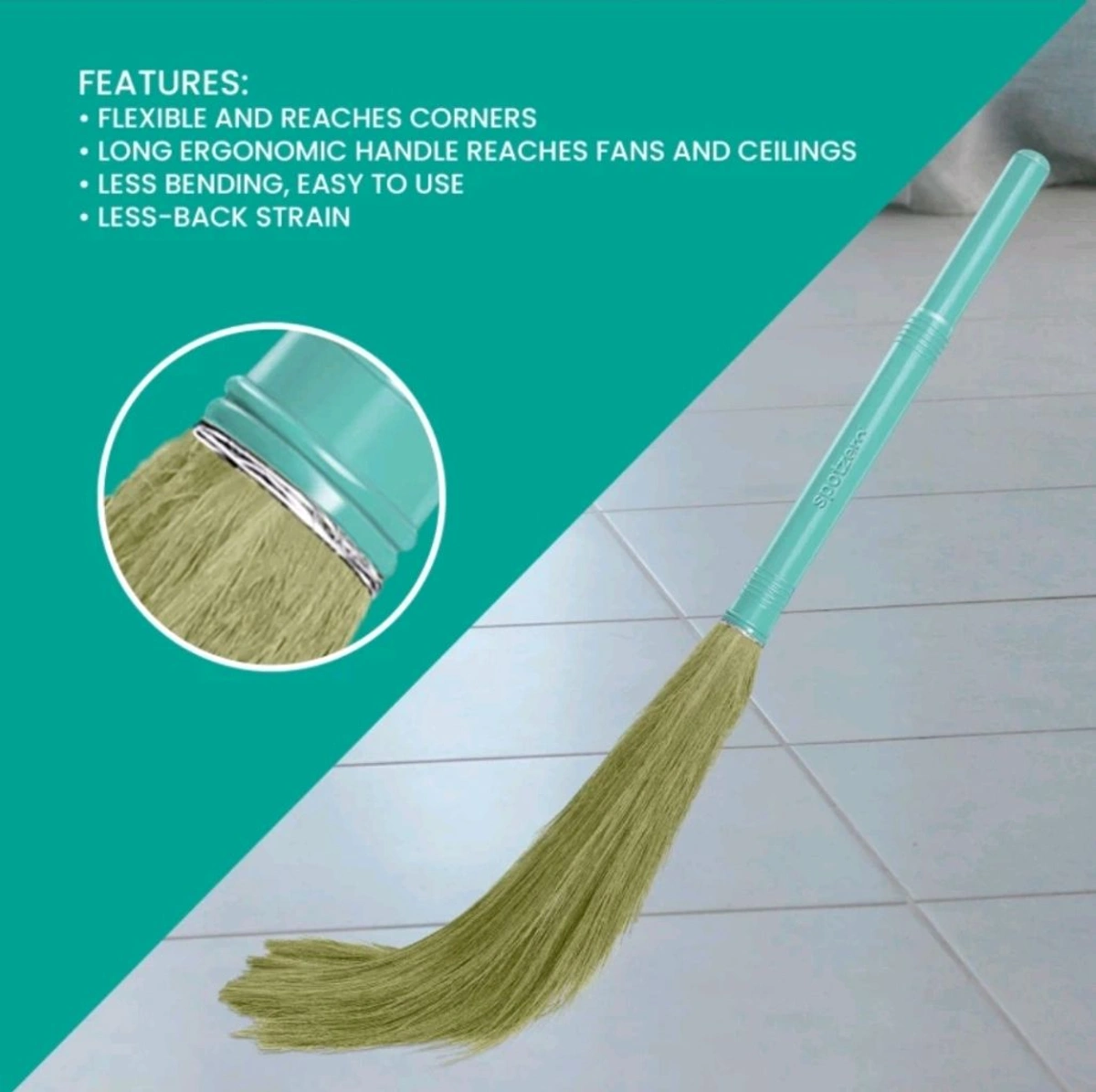 MILTON GAJRAJ GRASS BROOM 1U - Image 2