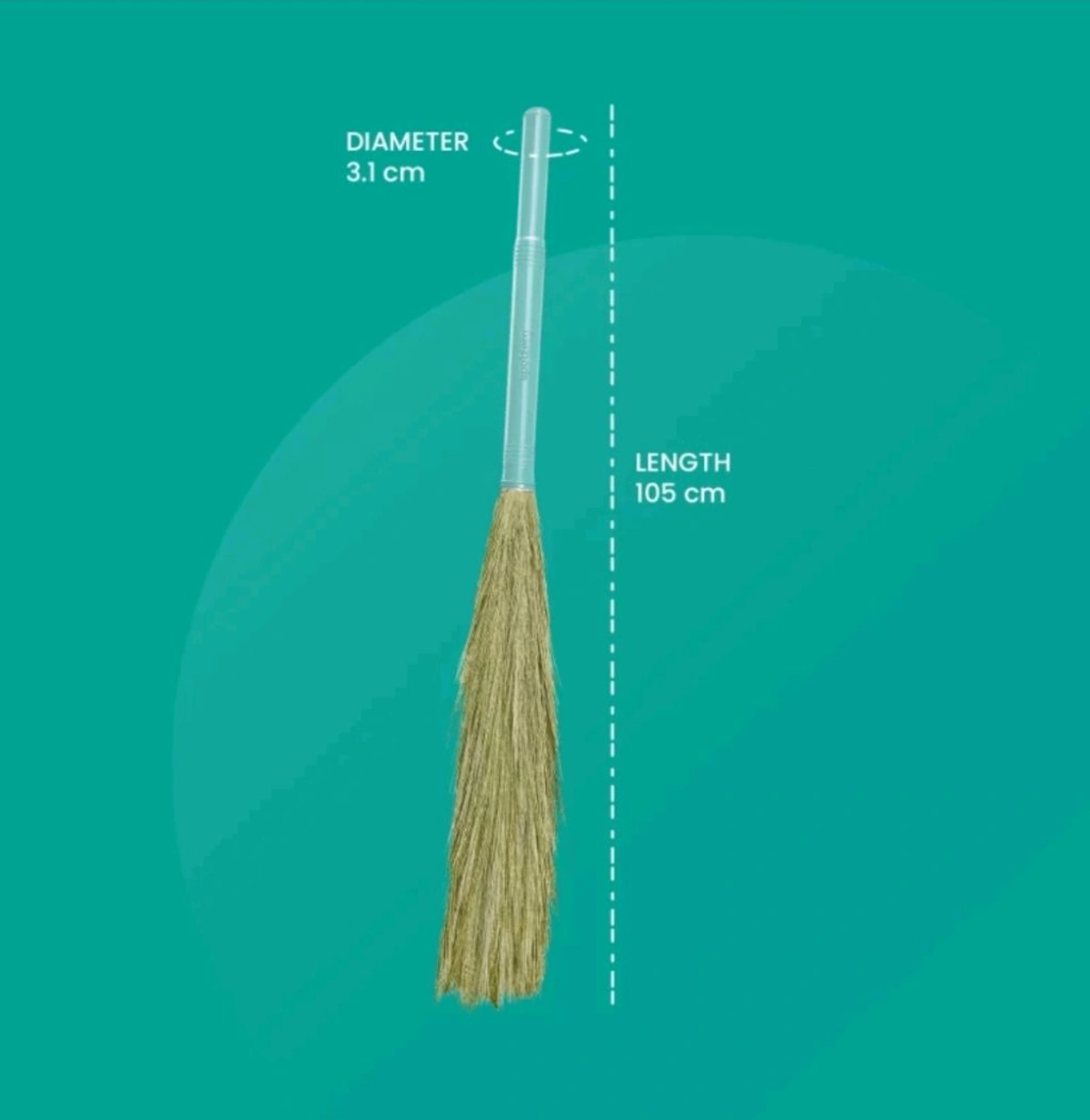 MILTON GAJRAJ GRASS BROOM 1U - Image 3
