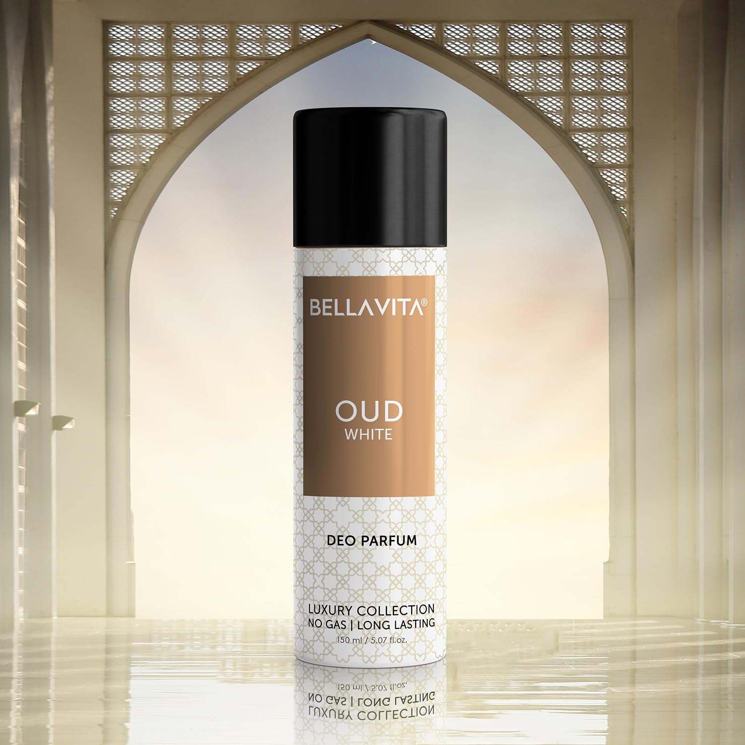 BELLAVITA OUD WHITE DEO PERFUME 150ML - Image 6